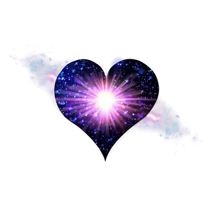 Pulsating Stardust Heart PNG Eyu