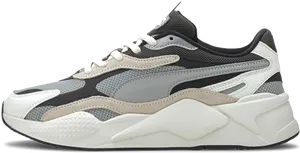 Puma Sneaker Side View PNG image