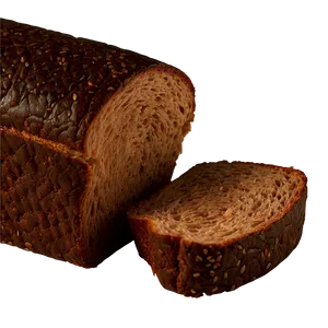 Pumpernickel Bread Slice Png 36 PNG image