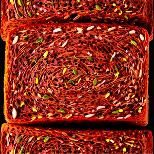 Pumpernickel Bread Slice PNG 37