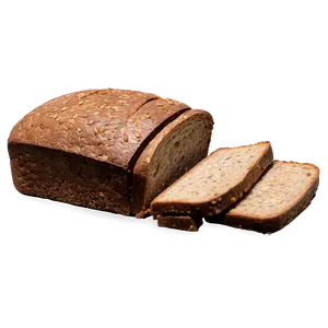 Pumpernickel Bread Slice PNG 87