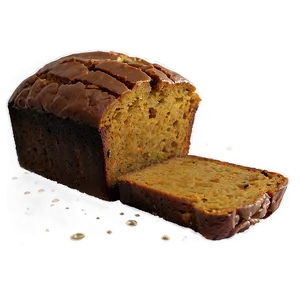 Pumpkin Bread Slice PNG 20