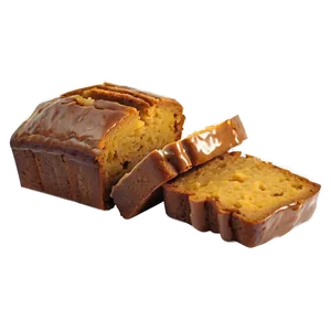 Pumpkin Bread Slice PNG Hdg80 PNG