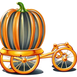 Pumpkin Carriage Clipart PNG 06132024 PNG