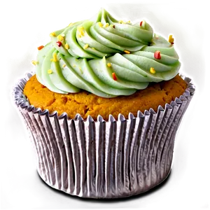 Pumpkin Cupcake PNG 05032024