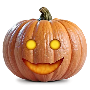 Pumpkin Face Emoji Png 06132024 PNG image