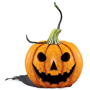 Pumpkin Face With Horns PNG 06132024 PNG