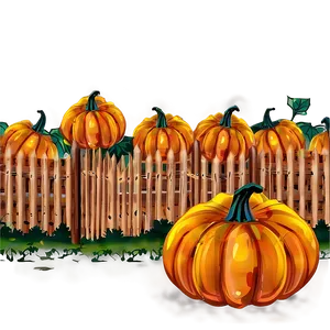 Pumpkin Farm Clipart PNG Npq53 PNG