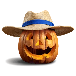 Pumpkin In A Hat Png 05242024 PNG image