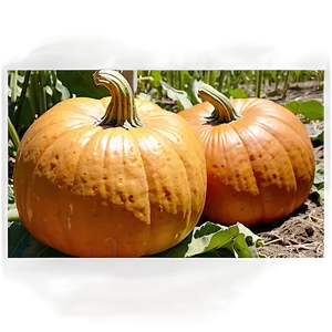 Pumpkin Patch On Farm PNG 49