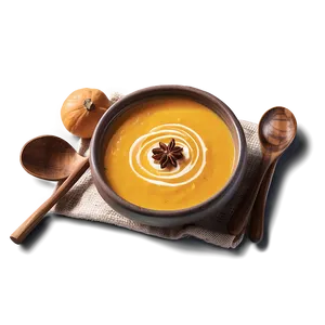Pumpkin Soup Autumn PNG 37