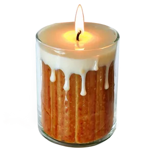 Pumpkin Spice Candle PNG Nhw