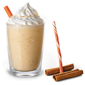 Pumpkin Spice Milkshake PNG 05242024
