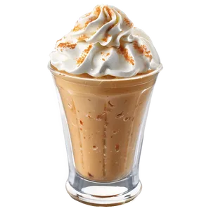 Pumpkin Spice Milkshake PNG Mxg