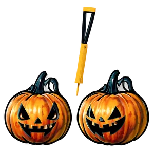 Pumpkin With Bowtie Png Oee PNG image