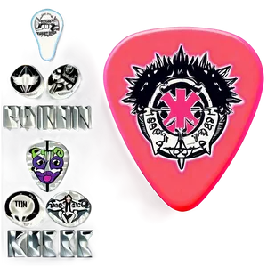 Punk Guitar Pick Png 06132024 PNG image