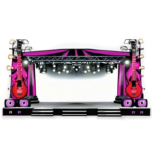 Punk Rock Concert Stage Png Fqc PNG image