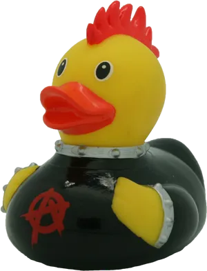 Punk Rock Rubber Duck PNG