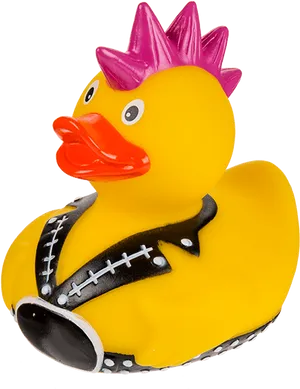 Punk Rock Rubber Duckie PNG