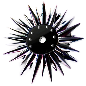 Punk Spikes Fashion Png Pdd16 PNG image