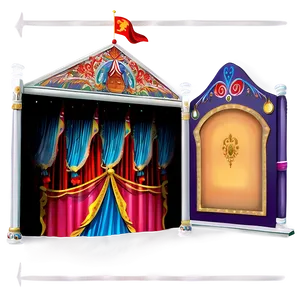Puppet Theatre Stage PNG Rad31 PNG