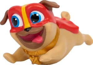 Puppy Dog Pals Rolly Figure PNG image