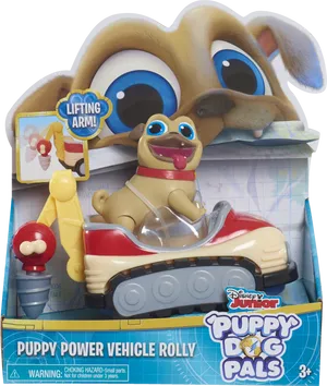 Puppy Dog Pals Rolly Toy Vehicle PNG image