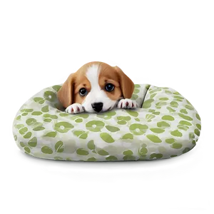 Puppy In Bed PNG Dcr PNG