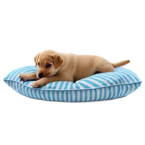 Puppy In Bed PNG Mkt