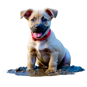 Puppy In Mud PNG Ykq PNG
