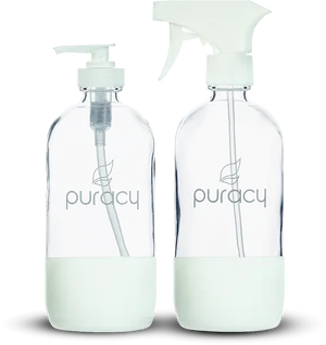 Puracy Plastic Bottles Dispenser Spray PNG