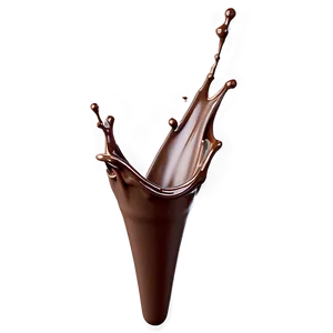 Pure Chocolate Splash PNG 06262024