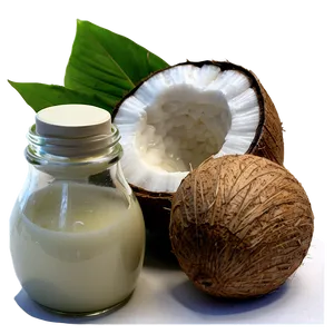 Pure Coconut Oil Png 06262024 PNG image