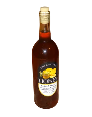 Pure Natural Honey Bottle PNG image