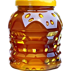 Pure Organic Honey Jar Png 28 PNG image