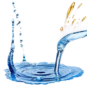 Pure Water Splash Png 05042024 PNG image