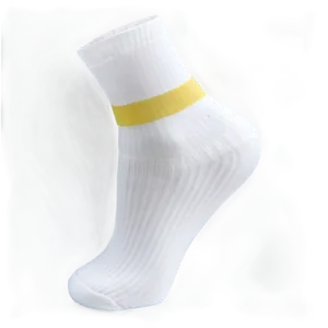 Pure White Socks Png 06272024 PNG image