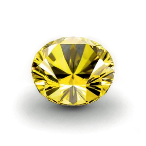 Pure Yellow Diamond Cut PNG Tht PNG