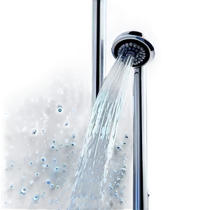 Purified Shower Water Png Hjv PNG image