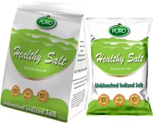 Puro Healthy Salt Packaging PNG image