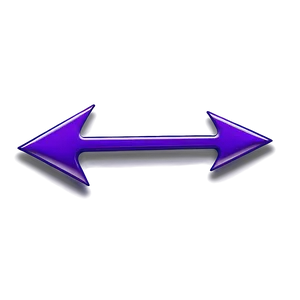 Purple Arrow D PNG image