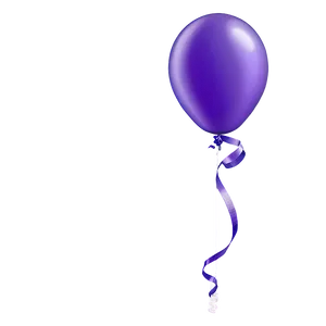 Purple Balloon Png Bxf24 PNG image