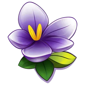 Purple Bloom Art PNG 05242024