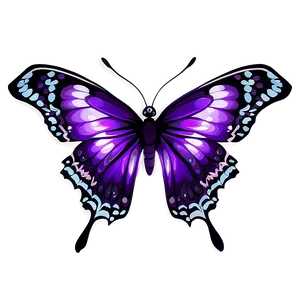 Purple Butterfly Clipart Png Vqg47 PNG image