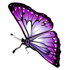 Purple Butterfly Outline Png Tit86 PNG image