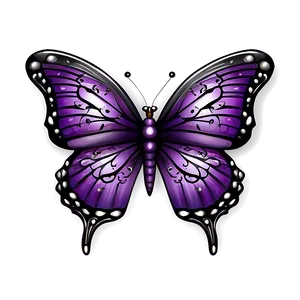 Purple Butterfly Tattoo Design Png 31 PNG image