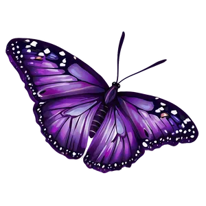 Purple Butterfly With Stars Png 55 PNG image