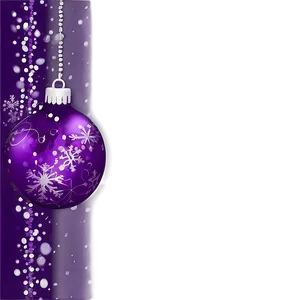 Purple Christmas Lights Border PNG Etw PNG