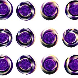 Purple Circle Pattern PNG 46