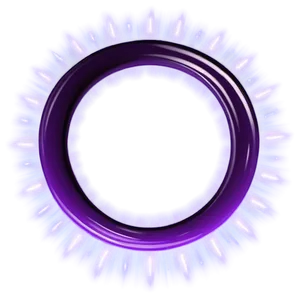 Purple Circle With Rays PNG 06202024